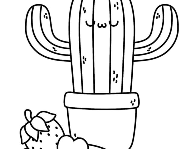 Kaktus-Ausmalbilder-ausmalbilderkinder.de-37