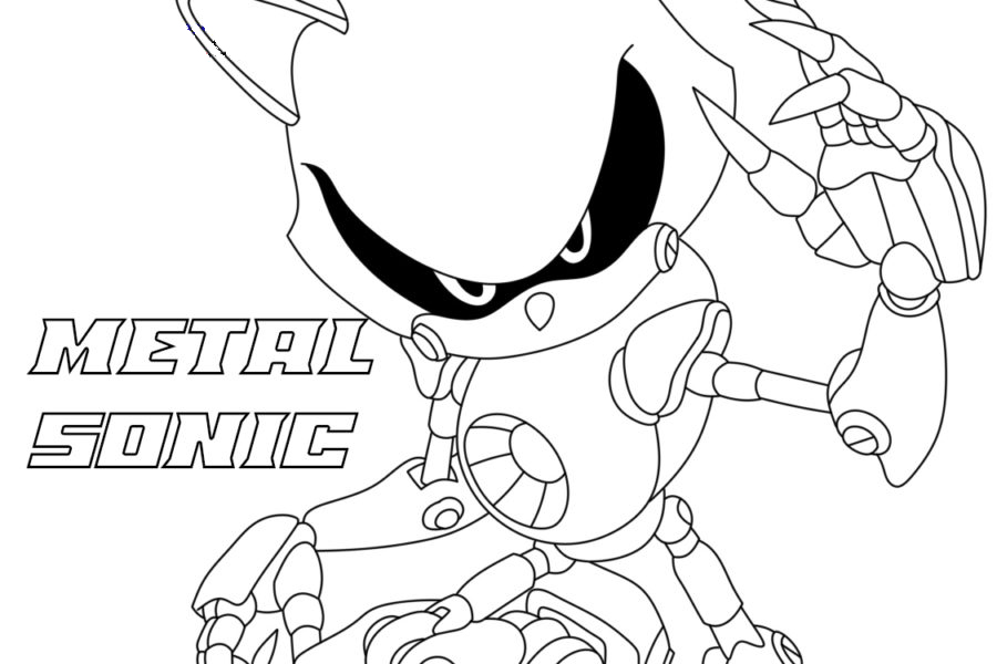 Metal Sonic #fanart #digitalart #coloring #medibangpaint #robot