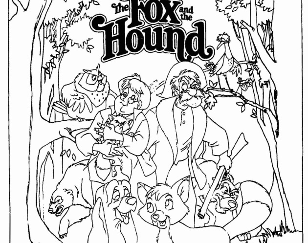 Fox-and-the-Hound-Ausmalbilder-ausmalbilderkinder.de-03
