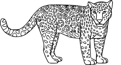 jaguars coloring pages free