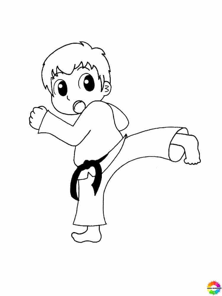 Karate-Ausmalbilder-ausmalbilderkinder.de-08