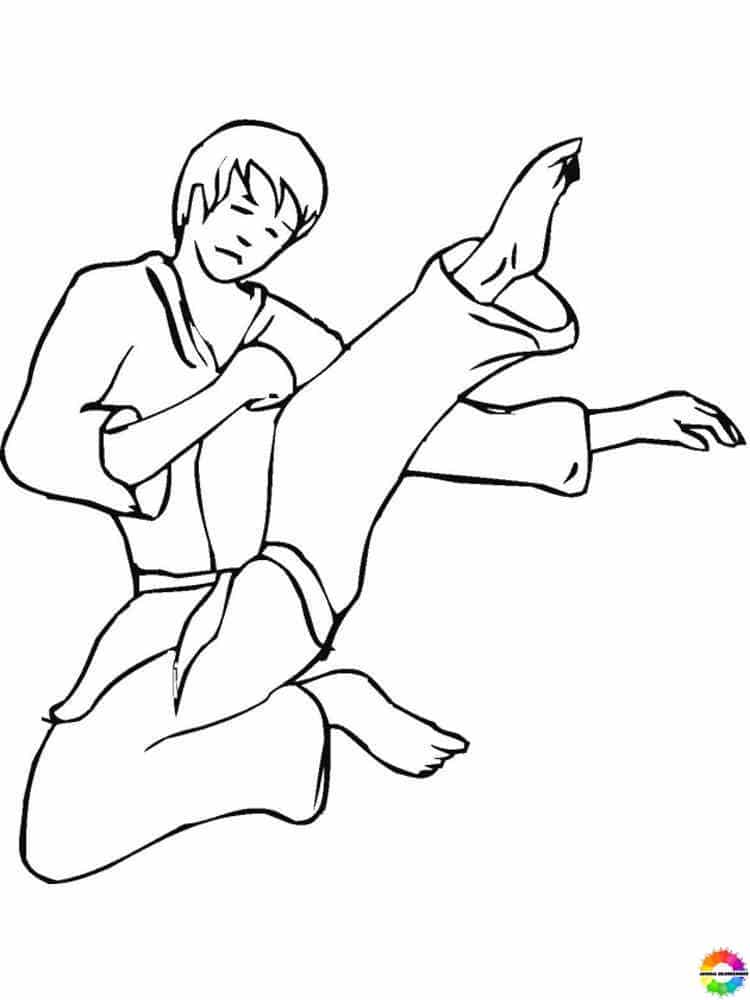 Karate-Ausmalbilder-ausmalbilderkinder.de-13