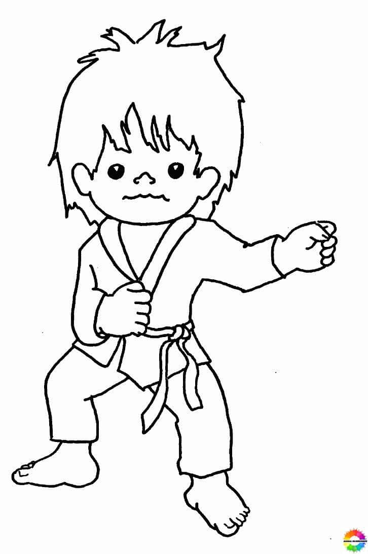 Karate-Ausmalbilder-ausmalbilderkinder.de-27