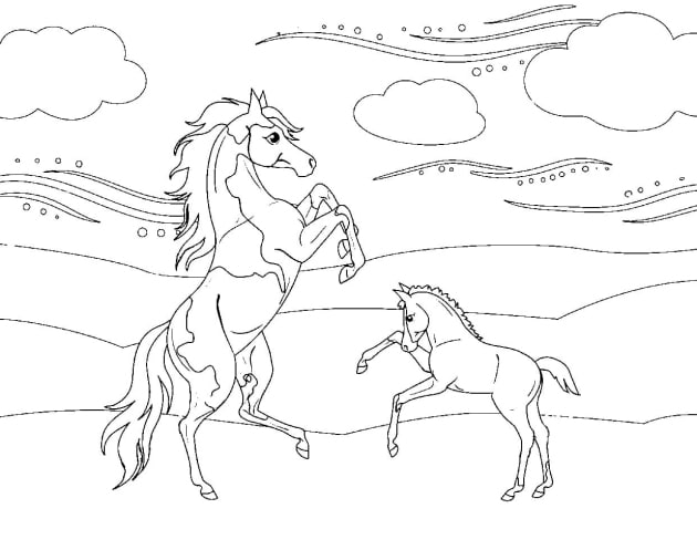 Pferde-Ausmalbilder-ausmalbilderkinder-de-42
