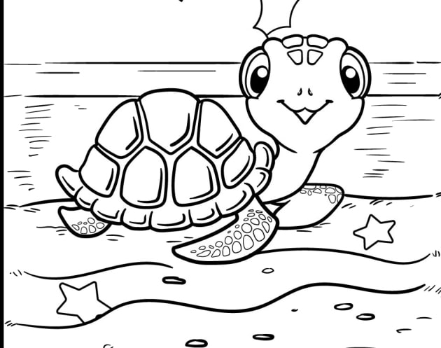 Schildkröte-Ausmalbilder-ausmalbilderkinder-de-13