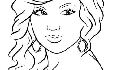 Taylor Swift coloring pages for fans - Download for free