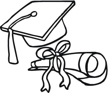 46+ Graduate coloring pages for kids - Free Print