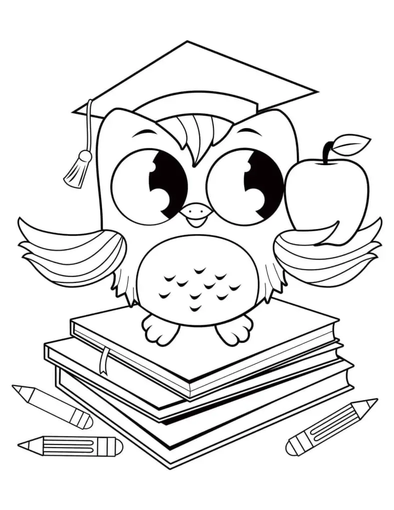 46+ Graduate coloring pages for kids - Free Print