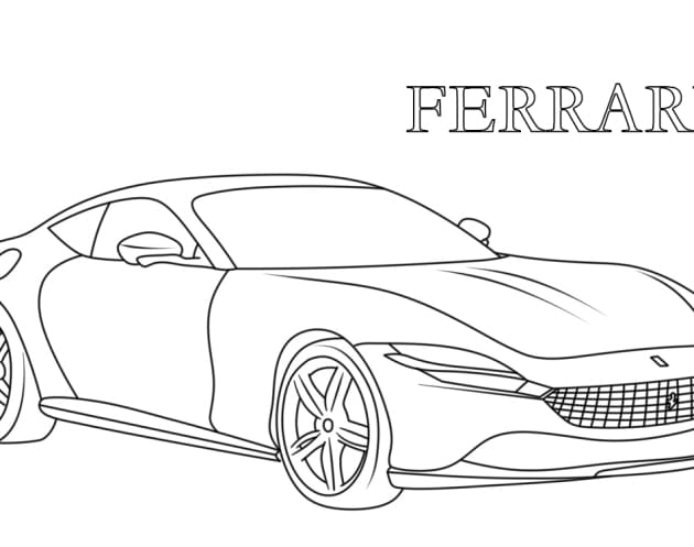 Ferrari-Ausmalbilder-ausmalbilderkinder-de-6