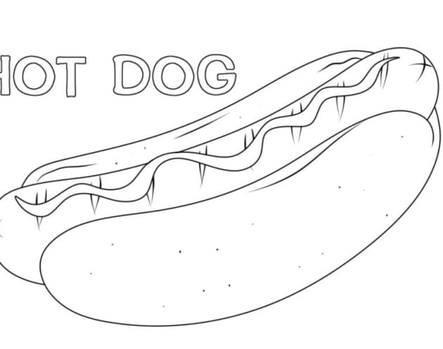 Hotdog-Ausmalbilder-ausmalbilderkinder-de-10