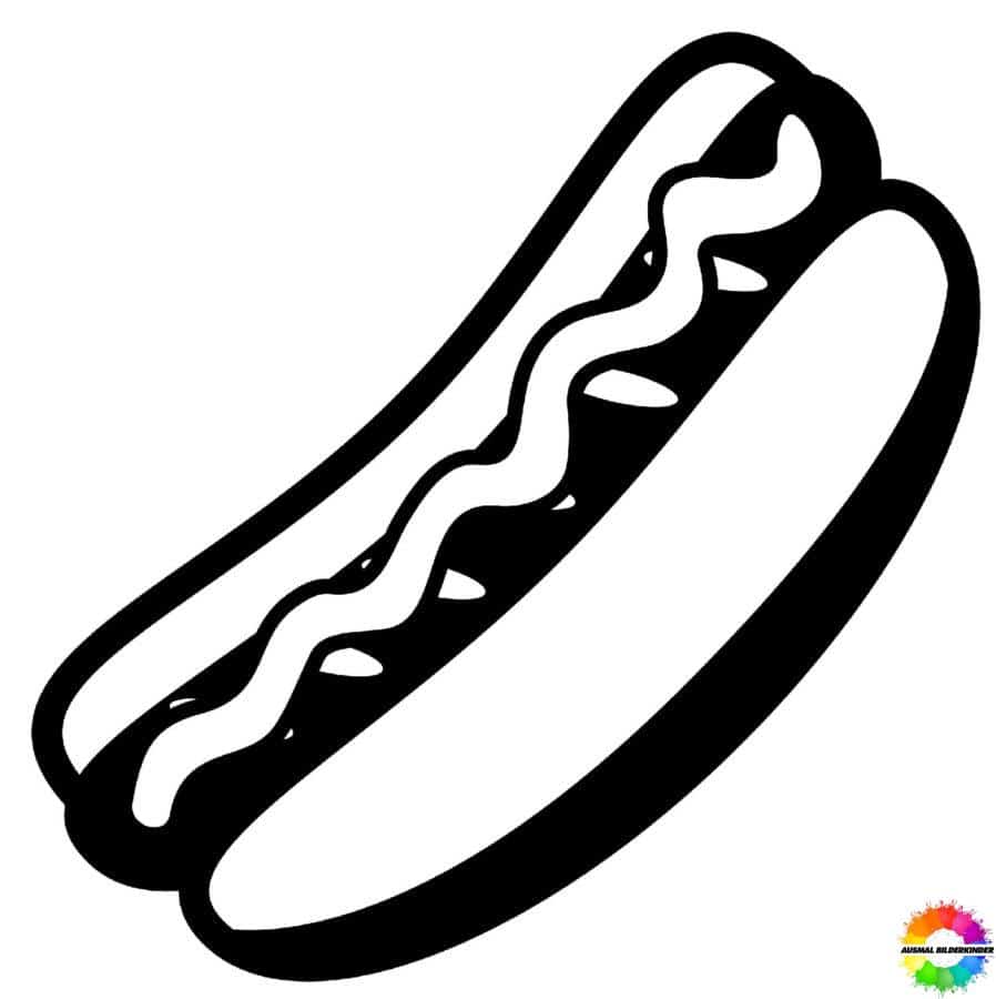 Hotdog-Ausmalbilder-ausmalbilderkinder-de-16