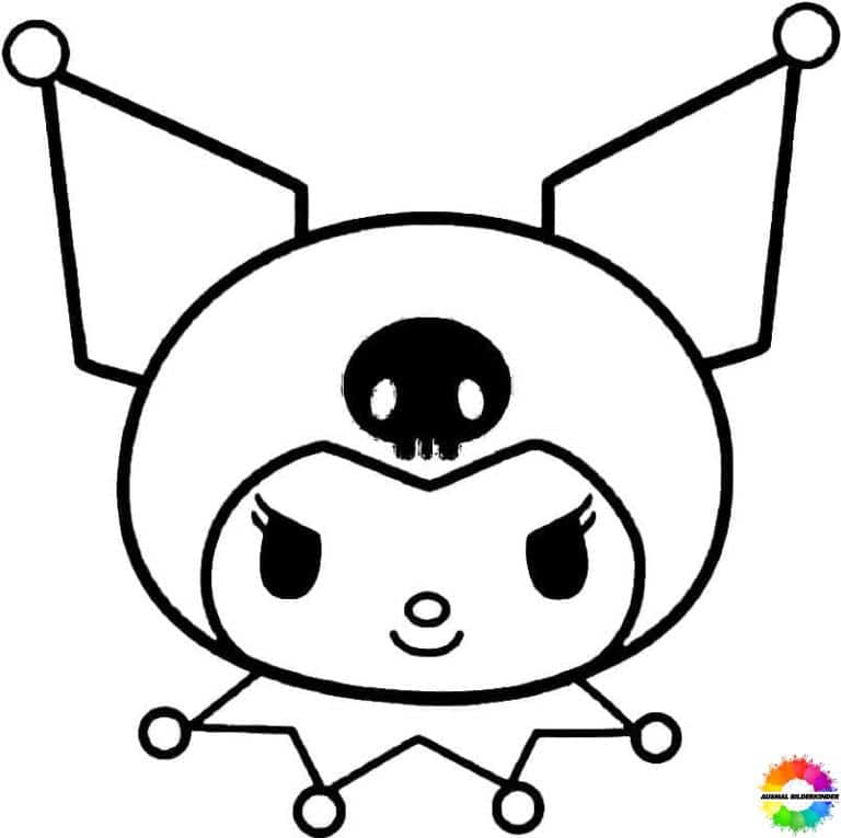 30+ Kuromi ausmalbilder cute für kinder jetzt downloaden