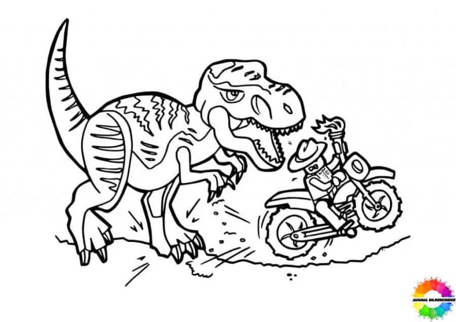 Tyrannosaurus-Ausmalbilder-ausmalbilderkinder-de-1