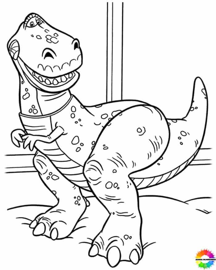 Tyrannosaurus-Ausmalbilder-ausmalbilderkinder-de-27
