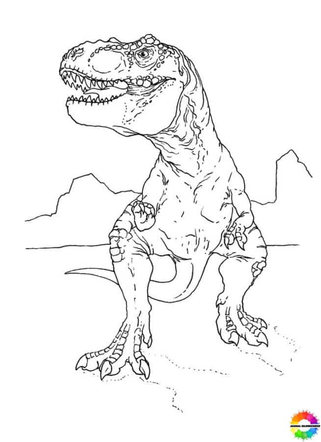 Tyrannosaurus-Ausmalbilder-ausmalbilderkinder-de-4