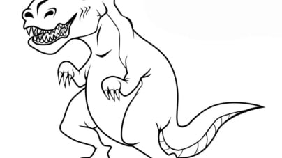 Tyrannosaurus-Ausmalbilder-ausmalbilderkinder-de-6