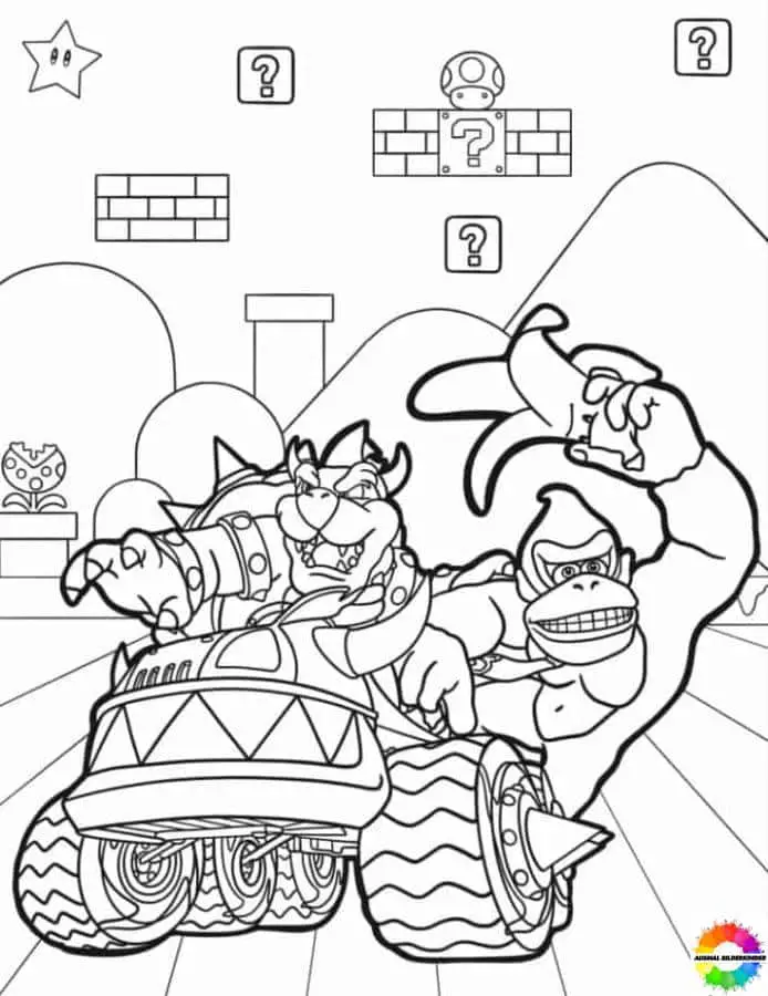 ausmalbilder donkey kong ausmalbilder donkey kong