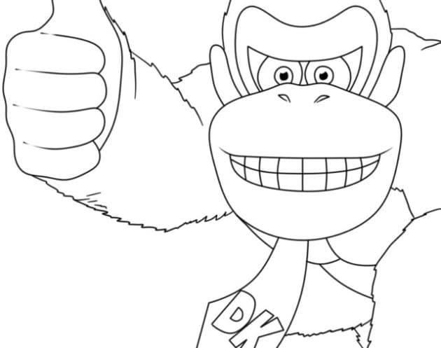 Donkey-Kong-ausmalbilder-ausmalbilderkinder-de-4