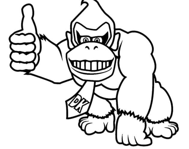 Donkey-Kong-ausmalbilder-ausmalbilderkinder-de-8