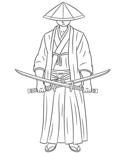 Samurai-Ausmalbilder-ausmalbilderkinder-de-24