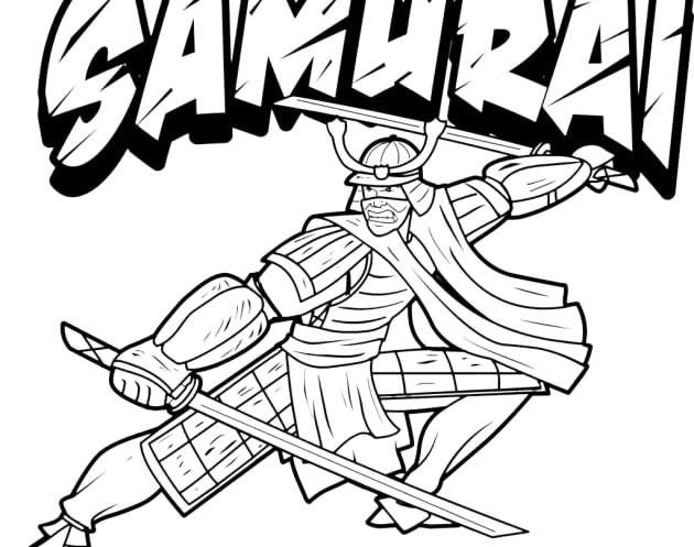Samurai-Ausmalbilder-ausmalbilderkinder-de-49