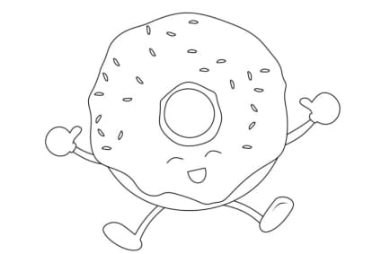Donuts-Ausmalbilder-ausmalbilderkinder-de-7