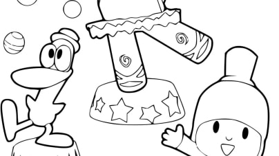 Printable Coloring Book Pocoyo 33