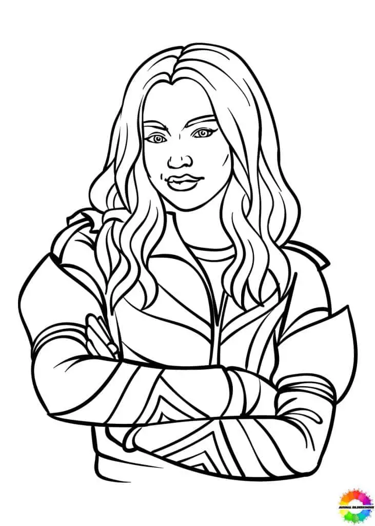 ausmalbilder descendants