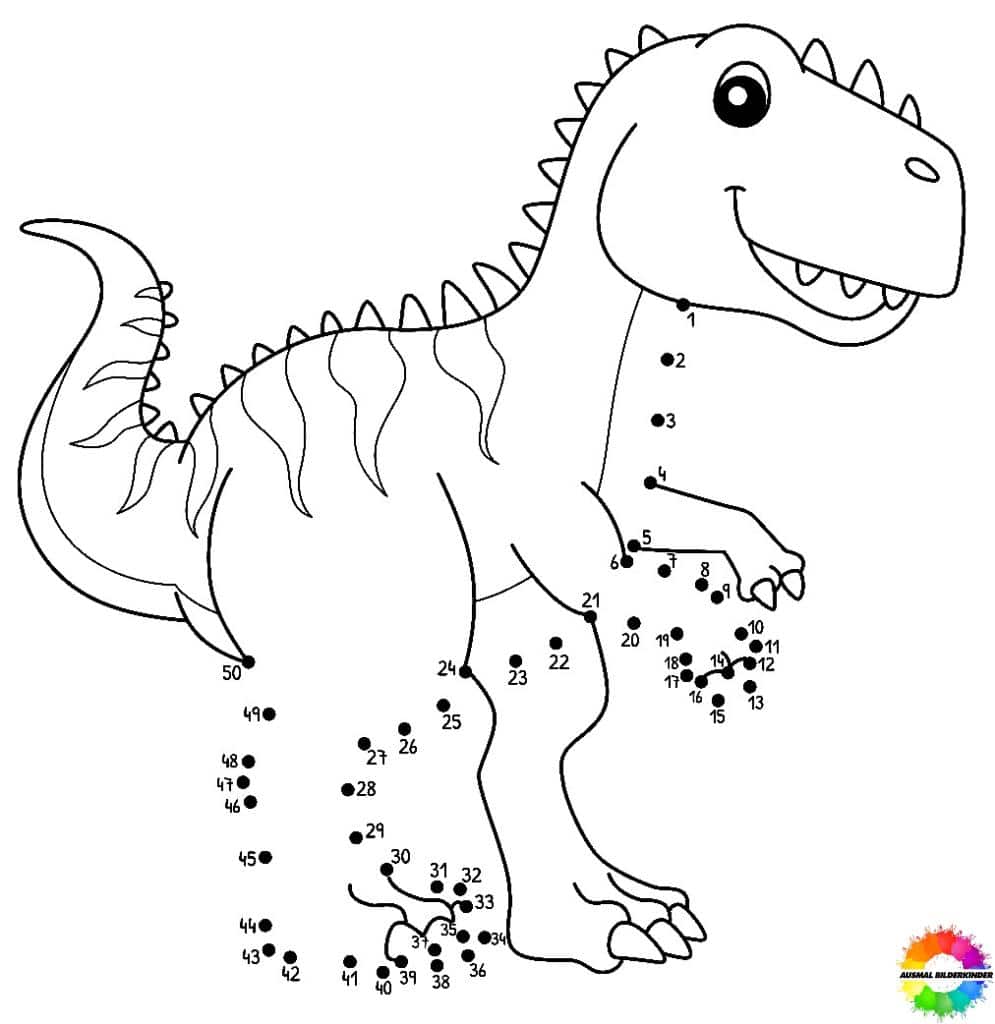 Print free dinosaur coloring pages for kids