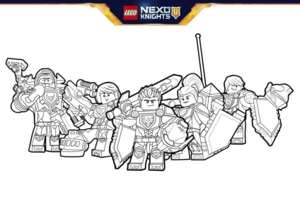 Lego-Nexo-Knights-ausmalbilder-ausmalbilderkinder-de-4