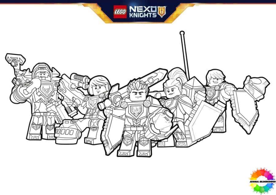 Lego-Nexo-Knights-ausmalbilder-ausmalbilderkinder-de-4