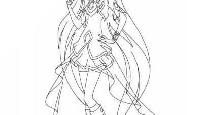 LoliRock coloring pages for girls - free to download