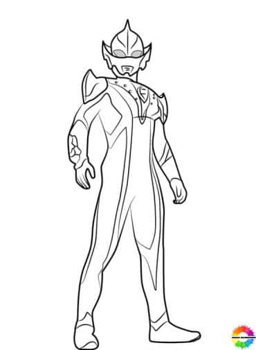 76+ Ultraman Coloring pictures free to print and color