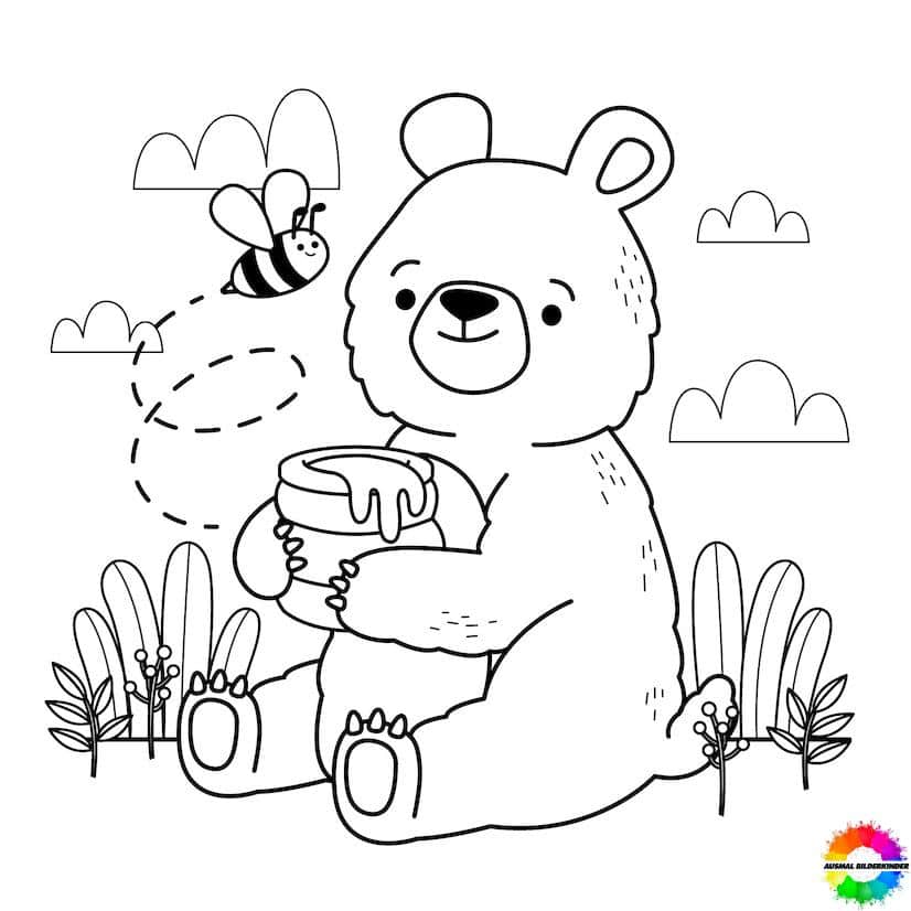 Bären-Ausmalbilder-ausmalbilderkinder-de-15