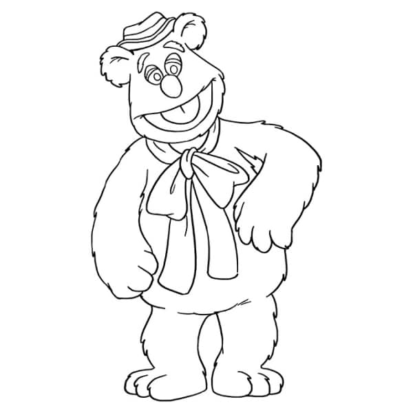 50+ Bear coloring pages to print - Cute to color