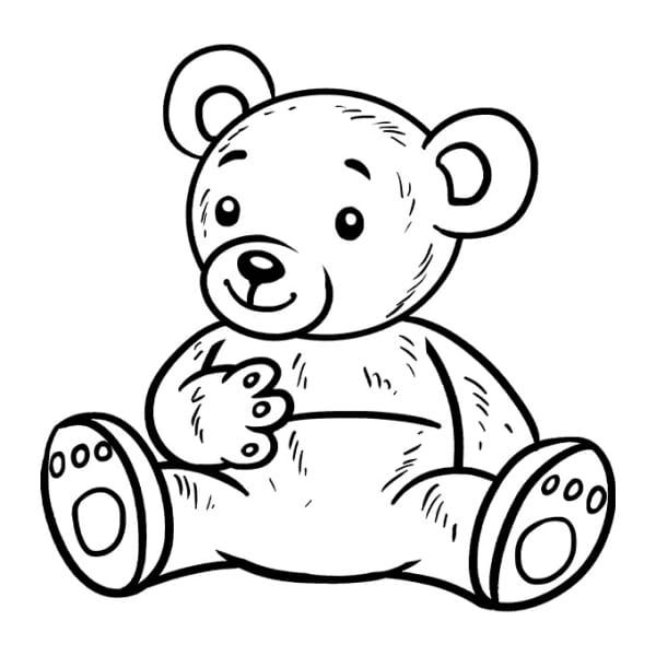 50+ Bear coloring pages to print - Cute to color