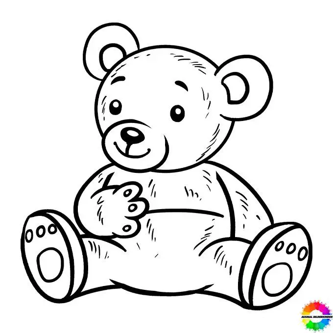 ausmalbilder bären