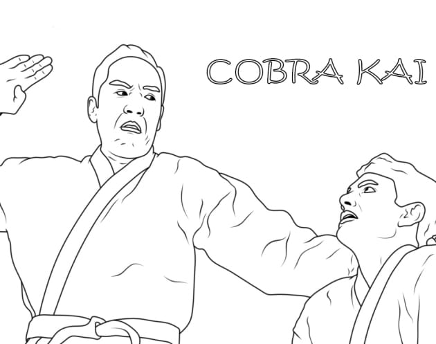 Cobra-Kai-Ausmalbilder-ausmalbilderkinder-de-31