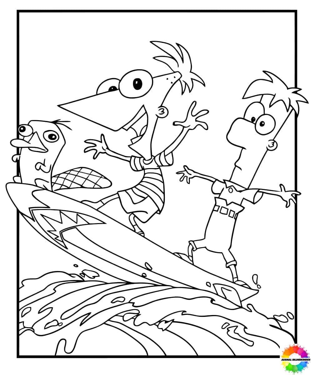 Phineas-und-Ferb-ausmalbilder-ausmalbilderkinder-de-39