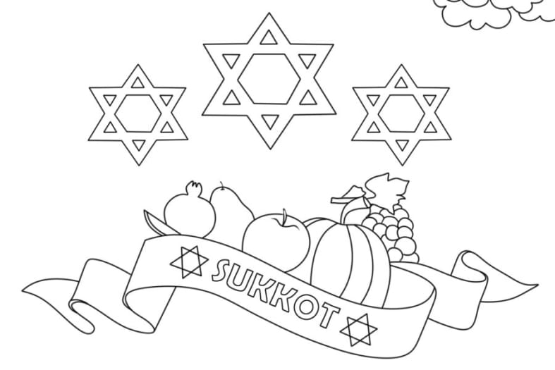 57+ Sukkot coloring pages free to print, color online