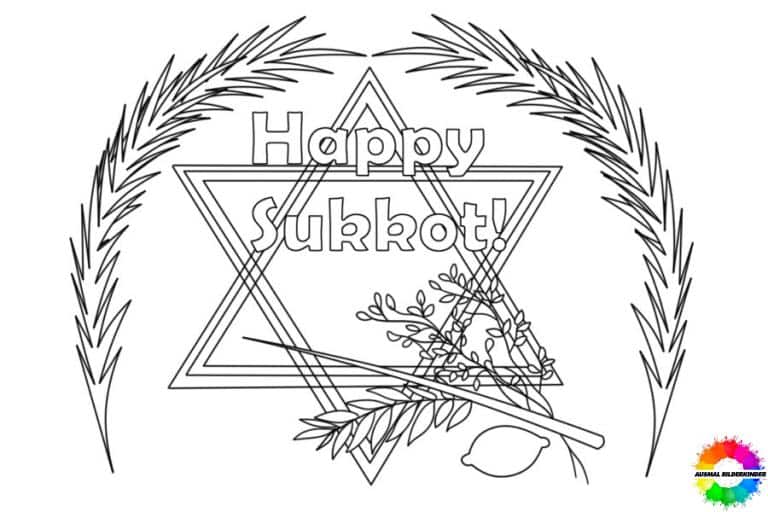 57+ Sukkot coloring pages free to print, color online