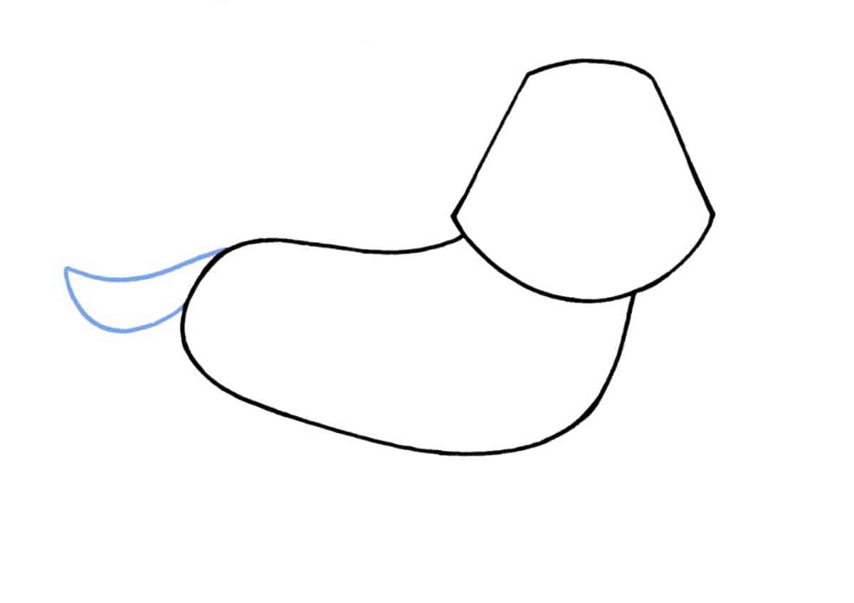  Wie Hund zeichnen einfach für kinder, Schritt für Schritt? Illustration 