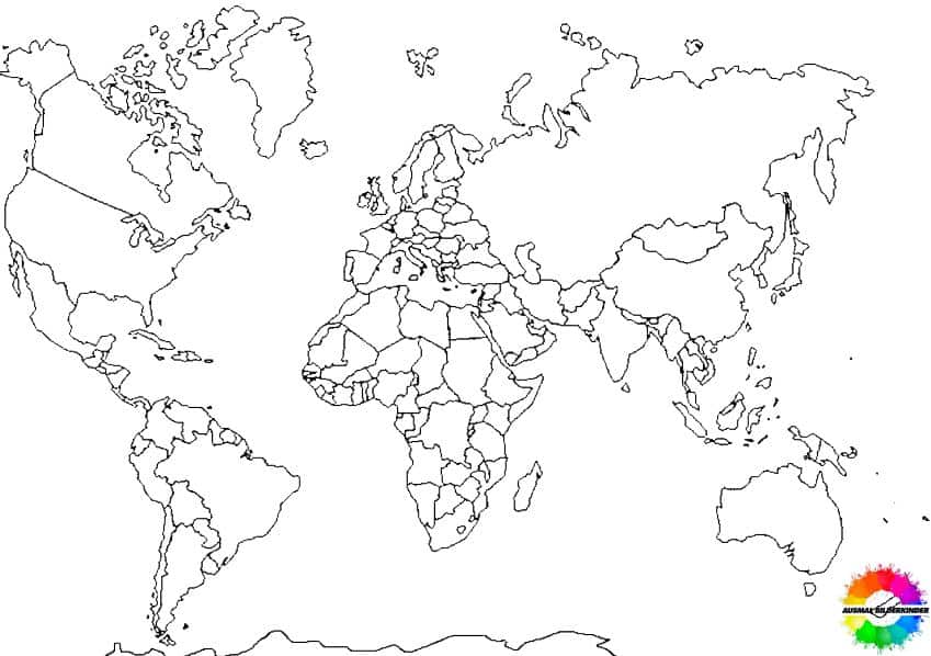 Weltkarte 6
