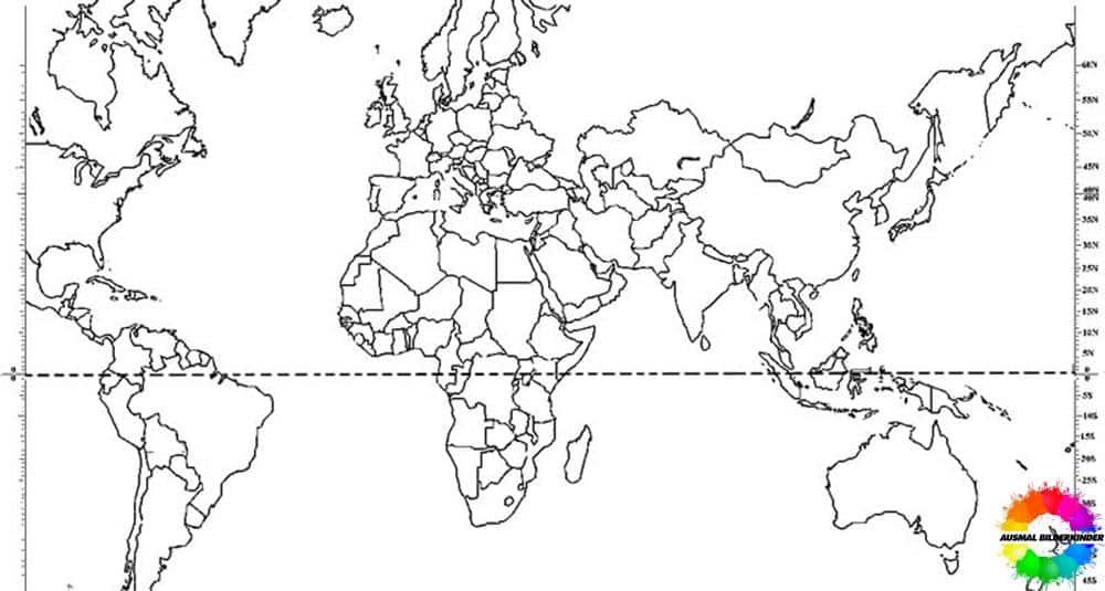 Weltkarte 8