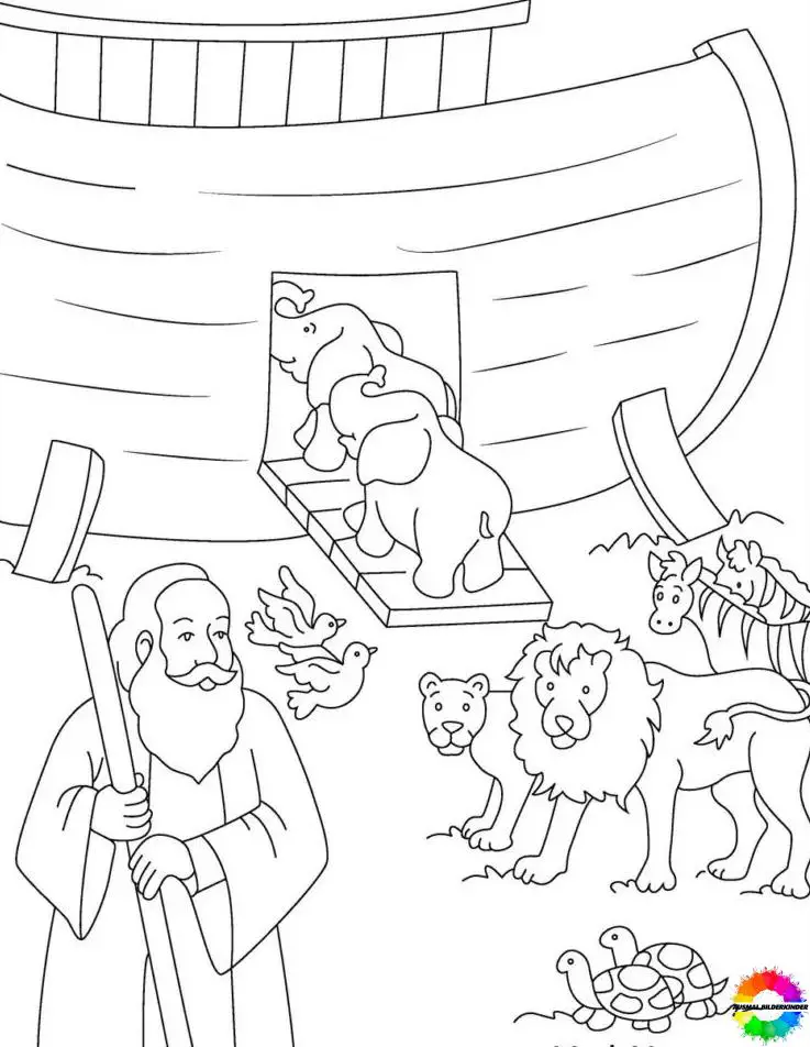 Ausmalen für Groß und Klein: Kreative Entspannung mit kostenlosen Ausmalbildern der Kita Arche Noah!