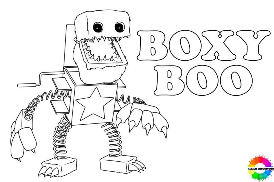 Baixar Boxy Boo: Playtime Coloring para PC - LDPlayer