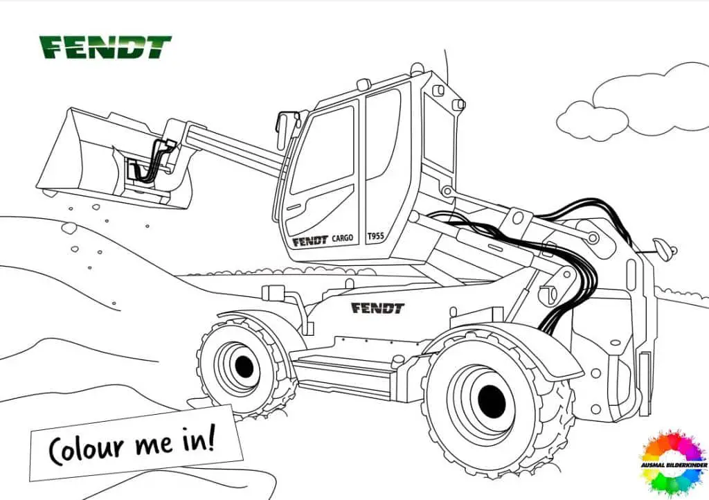 13+ Fendt coloring pages free - Complete collection