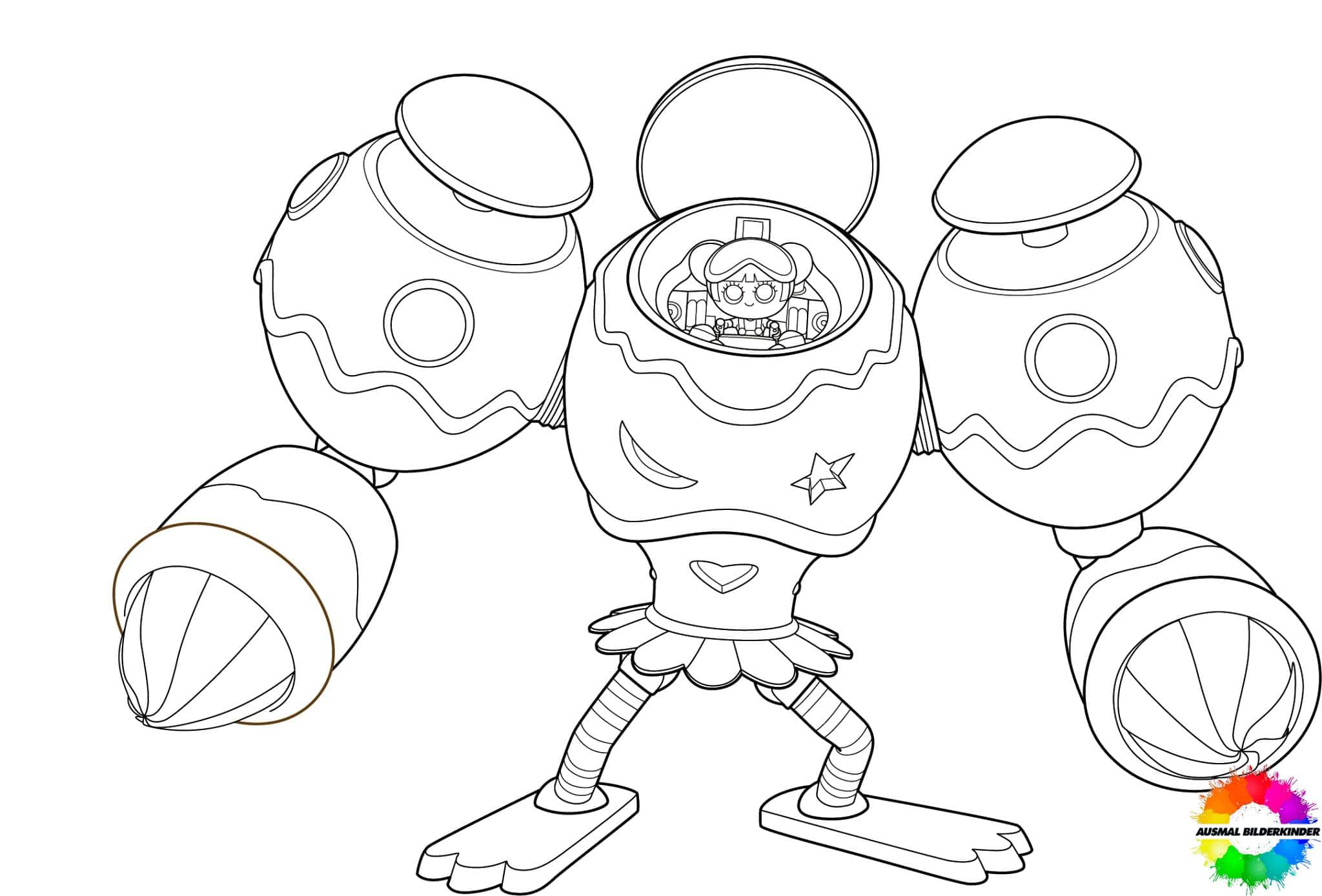 Power Players Free printable coloring pages for kids