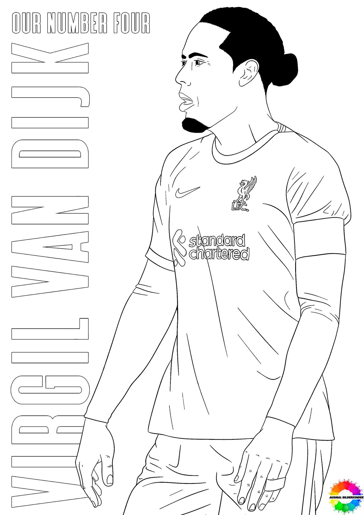 11 Virgil Van Dijk Ausmalbilder F r Fans Kostenfreier Download 11 Virgil Van Dijk Ausmalbilder F r Fans Kostenfreier Download