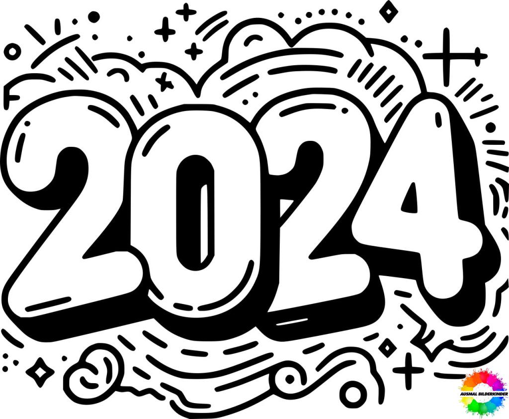 2024 Coloring Pages - Free and Latest Collection